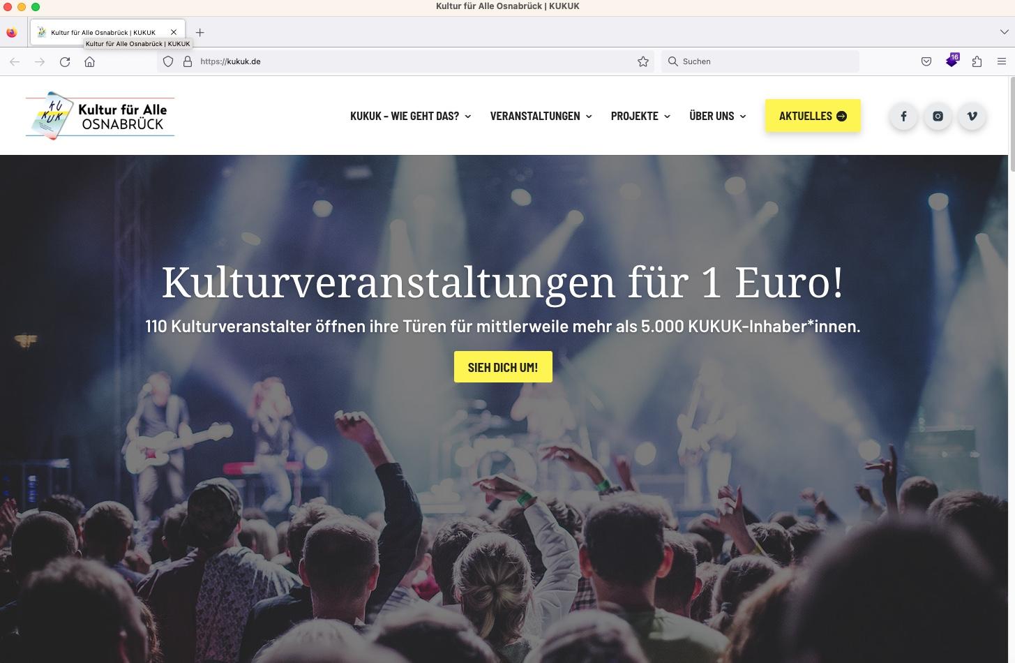 Runderneuert: Unsere Website www.kukuk.de wird barriereärmer!