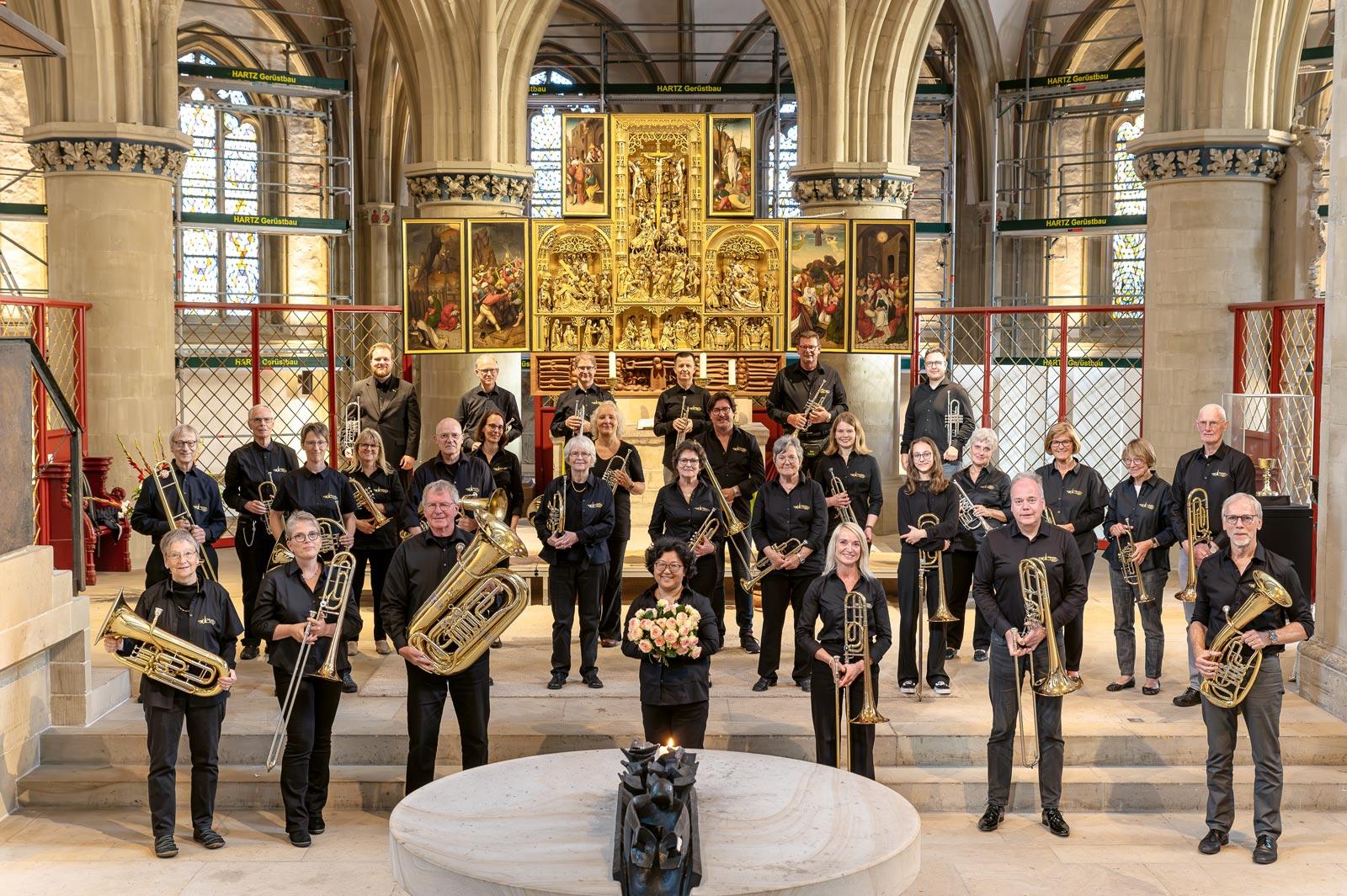 Sommerkonzert des Posaunenchores St. Marien und der Jungbläser St. Marien