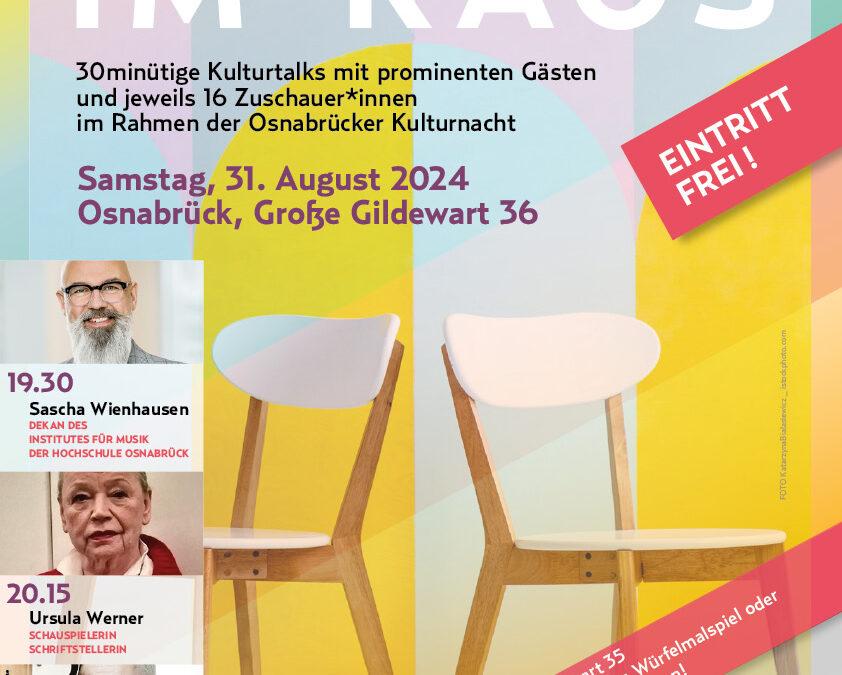 Kulturnacht 2024: Gespräche im KAOS