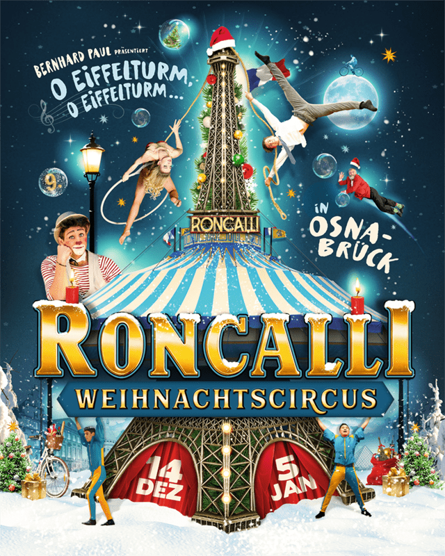 Endlich wieder: mit der KUKUK zum Circus Roncalli!