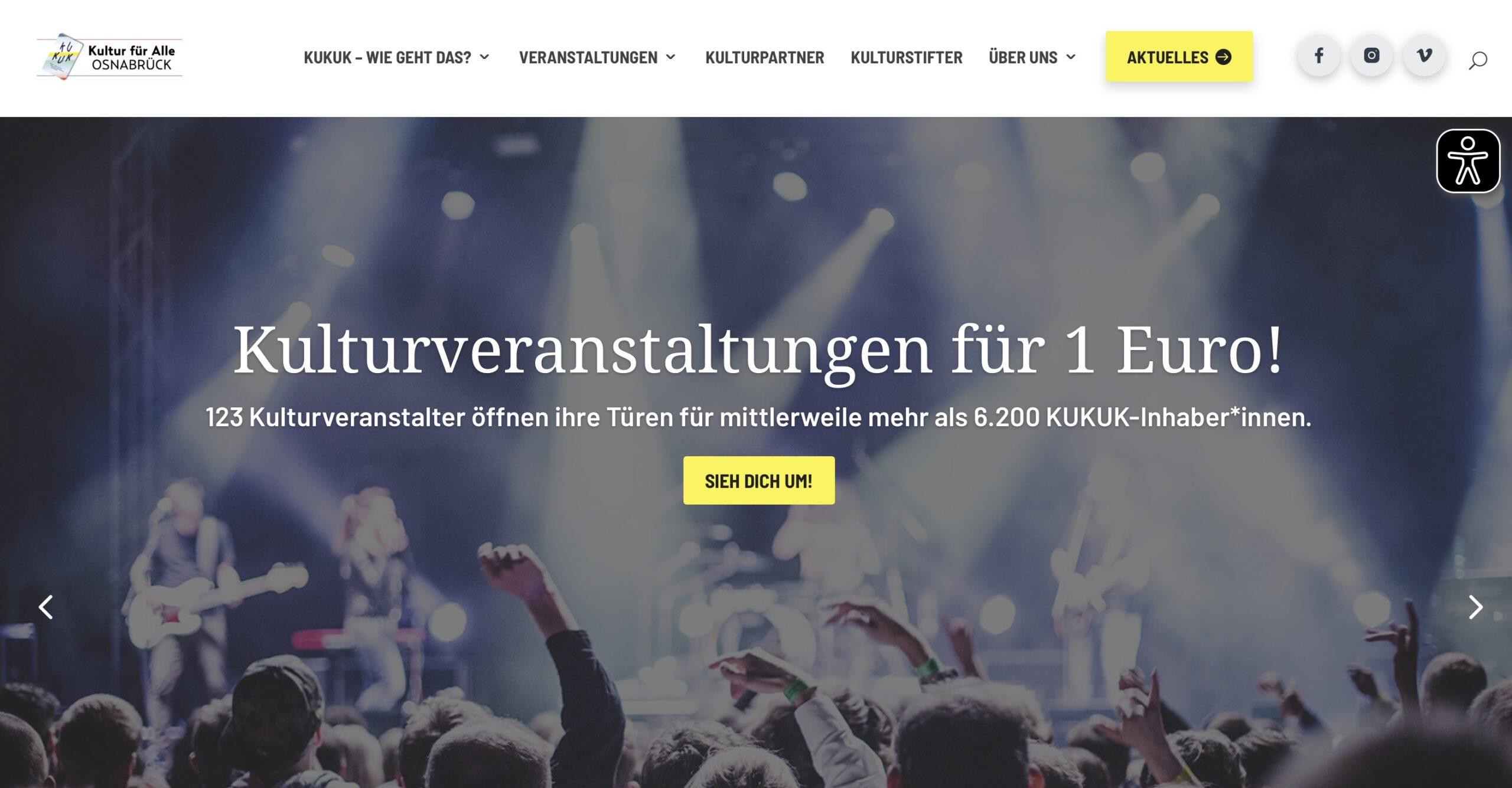 Unsere Website wird barrierefrei(er)!